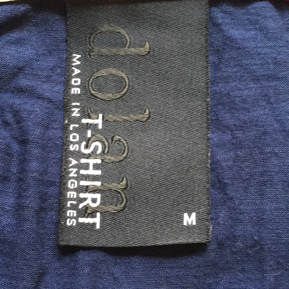 Anthro Cap-sleeved Jersey Dress Dolan T-Shirt size M - Picture 7 of 9